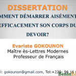 Dissertation: comment démarrer aisément et efficacement son corps du devoir?